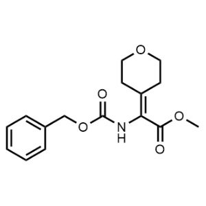 Methyl 2-(((benzyloxy)carbonyl)amino)-2-(tetrahydro-4H-pyran-4-ylidene)acetate|CS-1352103