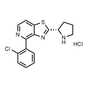 (S)-4-(2-Chlorophenyl)-2-(pyrrolidin-2-yl)thiazolo[4,5-c]pyridine hydrochloride|CS-1352104
