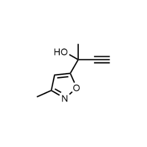 2-(3-Methylisoxazol-5-yl)but-3-yn-2-ol|CS-1352105