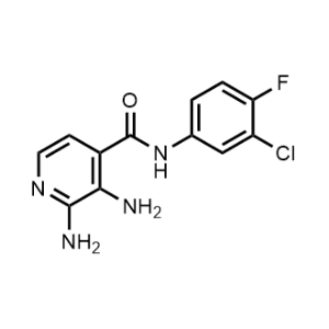 2,3-Diamino-N-(3-chloro-4-fluorophenyl)isonicotinamide|CS-1352112