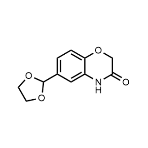 6-(1,3-Dioxolan-2-yl)-2H-benzo[b][1,4]oxazin-3(4H)-one|CS-1352124