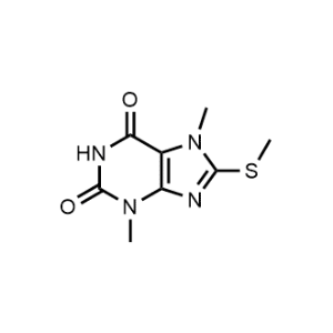 3,7-Dimethyl-8-(methylthio)-3,7-dihydro-1H-purine-2,6-dione|CS-1352133