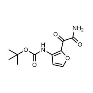 tert-Butyl (2-(2-amino-2-oxoacetyl)furan-3-yl)carbamate|CS-1352144
