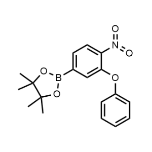 4,4,5,5-Tetramethyl-2-(4-nitro-3-phenoxyphenyl)-1,3,2-dioxaborolane|CS-1352166