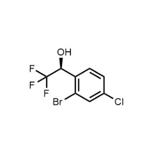 (S)-1-(2-Bromo-4-chlorophenyl)-2,2,2-trifluoroethan-1-ol|CS-1352202