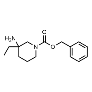 Benzyl 3-amino-3-ethylpiperidine-1-carboxylate|CS-1352253
