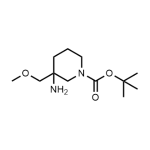 tert-Butyl 3-amino-3-(methoxymethyl)piperidine-1-carboxylate|CS-1352597
