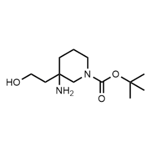 tert-Butyl 3-amino-3-(2-hydroxyethyl)piperidine-1-carboxylate|CS-1352607