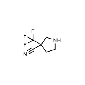 3-(Trifluoromethyl)pyrrolidine-3-carbonitrile|CS-1352828