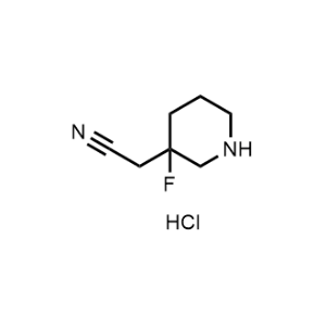 2-(3-Fluoropiperidin-3-yl)acetonitrile hydrochloride|CS-1352838