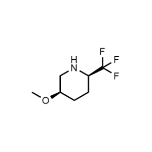 rel-(2R,5R)-5-Methoxy-2-(trifluoromethyl)piperidine|CS-1352840