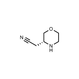(R)-2-(Morpholin-3-yl)acetonitrile|CS-1352845