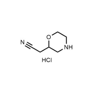 2-(Morpholin-2-yl)acetonitrile hydrochloride|CS-1352849