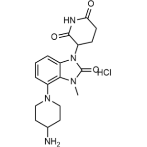 3-[4-(4-Amino-1-piperidyl)-3-methyl-2-oxo-benzimidazol-1-yl]piperidine-2,6-dione hydrochloride|CS-1352903