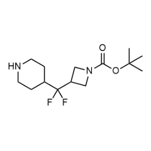 Tert-butyl 3-[difluoro(piperidin-4-yl)methyl]azetidine-1-carboxylate|CS-1352912