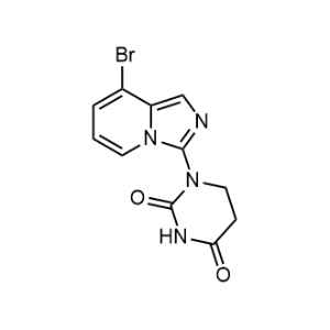 1-{8-Bromoimidazo[1,5-a]pyridin-3-yl}-1,3-diazinane-2,4-dione|CS-1352913