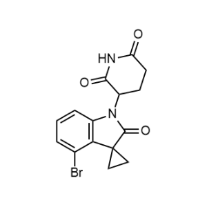 3-{4'-Bromo-2'-oxo-1',2'-dihydrospiro[cyclopropane-1,3'-indol]-1'-yl}piperidine-2,6-dione|CS-1352928