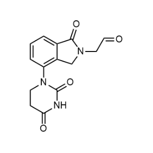 2-[4-(2,4-Dioxo-1,3-diazinan-1-yl)-1-oxo-2,3-dihydro-1H-isoindol-2-yl]acetaldehyde|CS-1352931