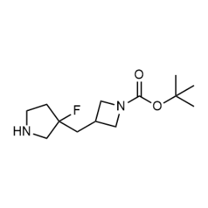 Tert-butyl 3-[(3-fluoropyrrolidin-3-yl)methyl]azetidine-1-carboxylate|CS-1352937