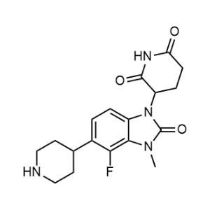 3-[4-Fluoro-3-methyl-2-oxo-5-(piperidin-4-yl)-2,3-dihydro-1H-1,3-benzodiazol-1-yl]piperidine-2,6-dione|CS-1352943