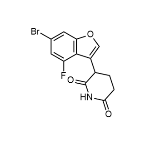 3-(6-Bromo-4-fluoro-1-benzofuran-3-yl)piperidine-2,6-dione|CS-1352947