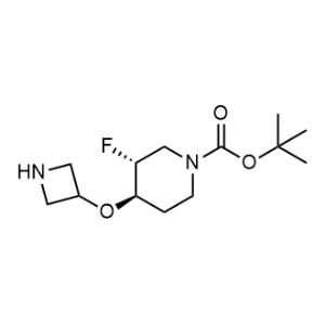 Tert-butyl (3R,4R)-4-(azetidin-3-yloxy)-3-fluoropiperidine-1-carboxylate|CS-1352951