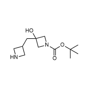 Tert-butyl 3-[(azetidin-3-yl)methyl]-3-hydroxyazetidine-1-carboxylate|CS-1352954