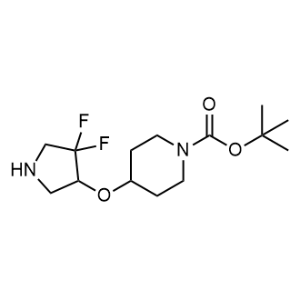 Tert-butyl 4-[(4,4-difluoropyrrolidin-3-yl)oxy]piperidine-1-carboxylate|CS-1352959