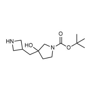 Tert-butyl 3-[(azetidin-3-yl)methyl]-3-hydroxypyrrolidine-1-carboxylate|CS-1352983