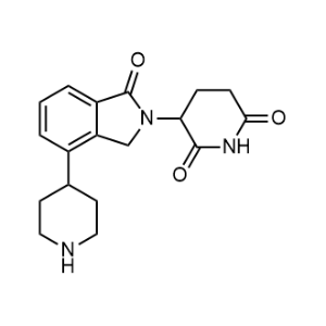 3-[1-Oxo-4-(4-piperidyl)isoindolin-2-yl]piperidine-2,6-dione|CS-1352992