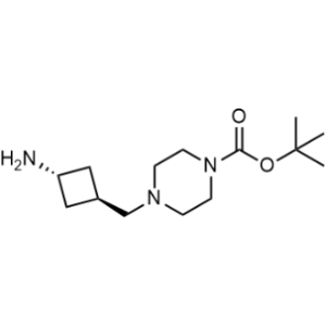 Trans-tert-butyl 4-[(3-aminocyclobutyl)methyl]piperazine-1-carboxylate|CS-1353019