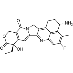 (3S,9S)-3-Amino-9-ethyl-5-fluoro-9-hydroxy-4-methyl-1,2,3,9,12,15-hexahydro-10H,13H-benzo[de]pyrano[3',4':6,7]indolizino[1,2-b]quinoline-10,13-dione|CS-1353021