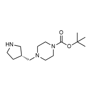 Tert-butyl 4-{[(3R)-pyrrolidin-3-yl]methyl}piperazine-1-carboxylate|CS-1353039