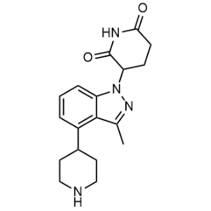 3-[3-Methyl-4-(4-piperidyl)indazol-1-yl]piperidine-2,6-dione|CS-1353049
