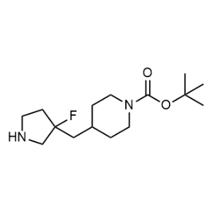 Tert-butyl 4-[(3-fluoropyrrolidin-3-yl)methyl]piperidine-1-carboxylate|CS-1353073