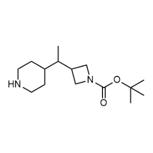Tert-butyl 3-[1-(piperidin-4-yl)ethyl]azetidine-1-carboxylate|CS-1353077