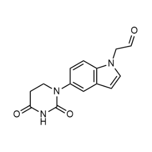 2-[5-(2,4-Dioxo-1,3-diazinan-1-yl)-1H-indol-1-yl]acetaldehyde|CS-1353121