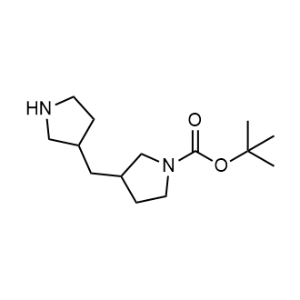 Tert-butyl 3-(pyrrolidin-3-ylmethyl)pyrrolidine-1-carboxylate|CS-1353130