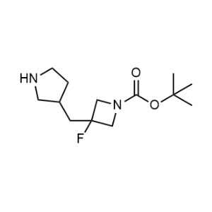 Tert-butyl 3-fluoro-3-[(pyrrolidin-3-yl)methyl]azetidine-1-carboxylate|CS-1353139