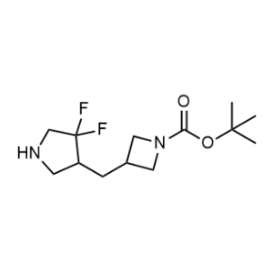 Tert-butyl 3-[(4,4-difluoropyrrolidin-3-yl)methyl]azetidine-1-carboxylate|CS-1353150