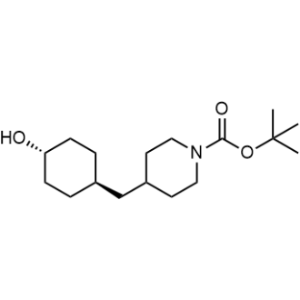 Tert-butyl 4-{[trans-4-hydroxycyclohexyl]methyl}piperidine-1-carboxylate|CS-1353167
