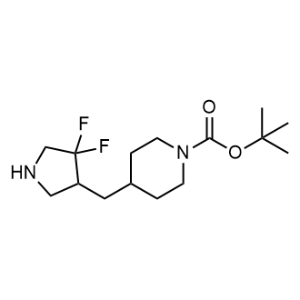 Tert-butyl 4-[(4,4-difluoropyrrolidin-3-yl)methyl]piperidine-1-carboxylate|CS-1353173