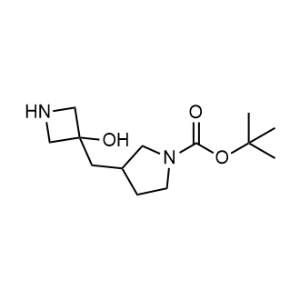 Tert-butyl 3-[(3-hydroxyazetidin-3-yl)methyl]pyrrolidine-1-carboxylate|CS-1353175