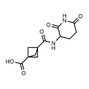 3-[(2,6-Dioxo-3-piperidyl)carbamoyl]bicyclo[1.1.1]pentane-1-carboxylic acid|CS-1353177