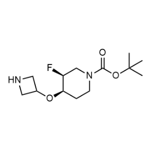 Tert-butyl (3S,4R)-4-(azetidin-3-yloxy)-3-fluoropiperidine-1-carboxylate|CS-1353185