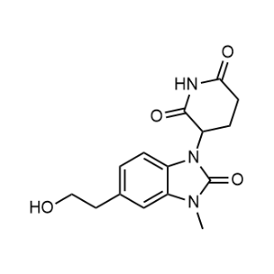 3-[5-(2-Hydroxyethyl)-3-methyl-2-oxo-benzimidazol-1-yl]piperidine-2,6-dione|CS-1353204