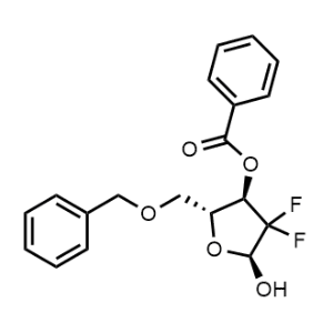 [(2R,3R,5S)-2-(Benzyloxymethyl)-4,4-difluoro-5-hydroxy-tetrahydrofuran-3-yl] benzoate|CS-1353221