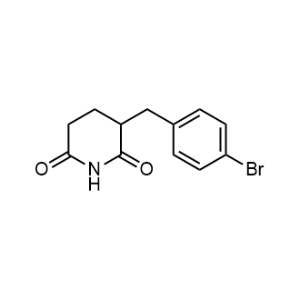 3-[(4-Bromophenyl)methyl]piperidine-2,6-dione|CS-1353226