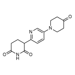 3-[5-(4-Oxopiperidin-1-yl)pyridin-2-yl]piperidine-2,6-dione|CS-1353243