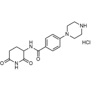 N-(2,6-Dioxo-3-piperidyl)-4-piperazin-1-yl-benzamide hydrochloride|CS-1353245